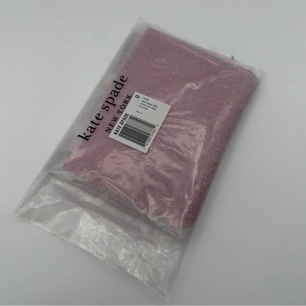 Kate Spade‎ Keaton Dark Magenta PVC Wristlet K6202 NWT